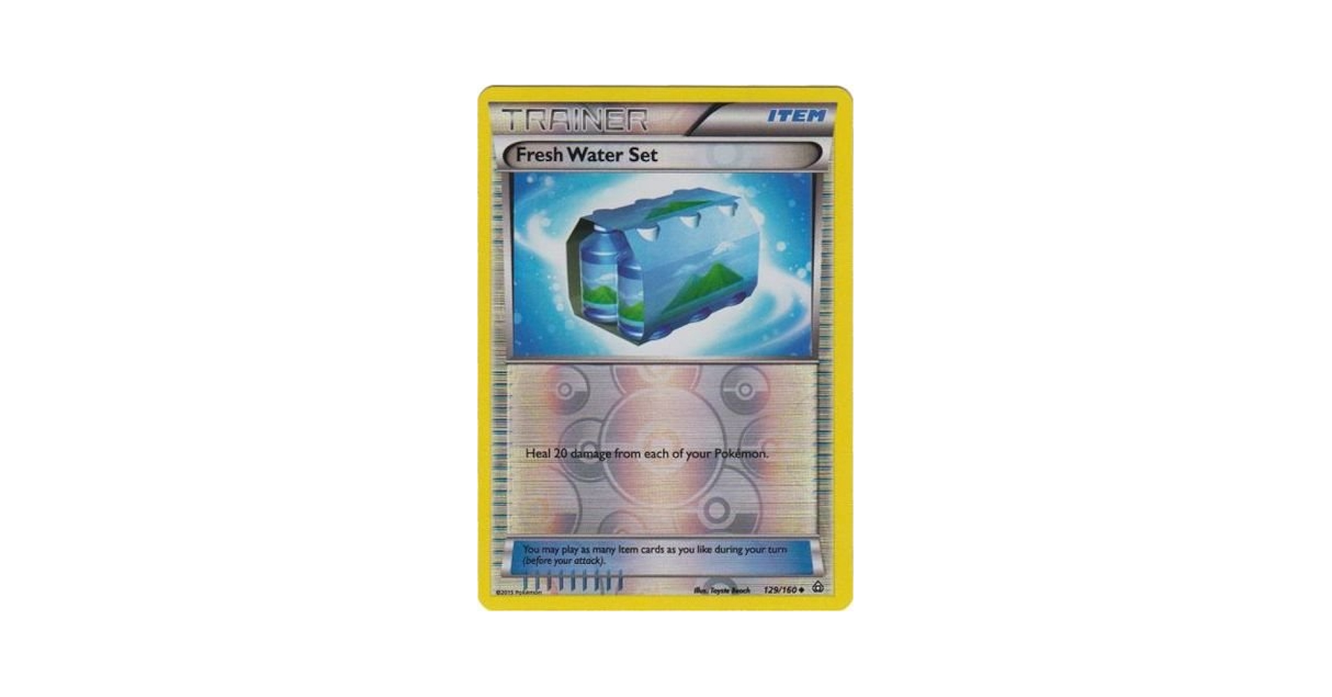 リザードン ホロレア 160HP 水タイプ Amazon.com: Pokemon - Fresh Water Set (129/160) - XY Primal